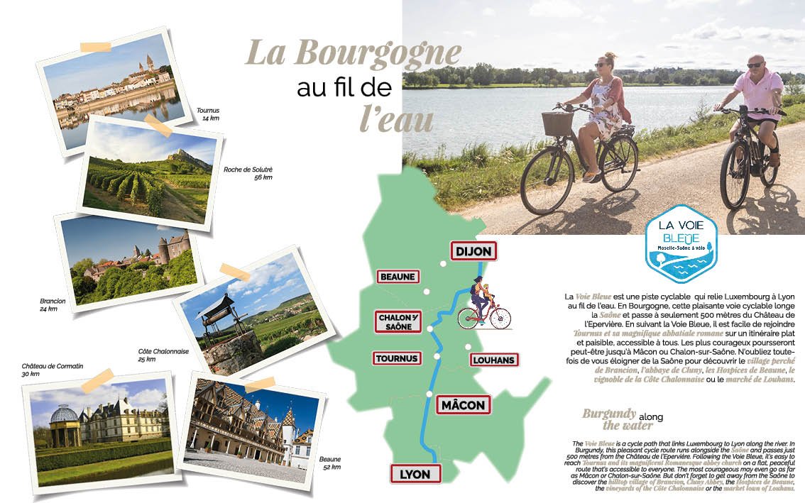 Brochure L'Épervière — La Bourgogne au fil de l'eau