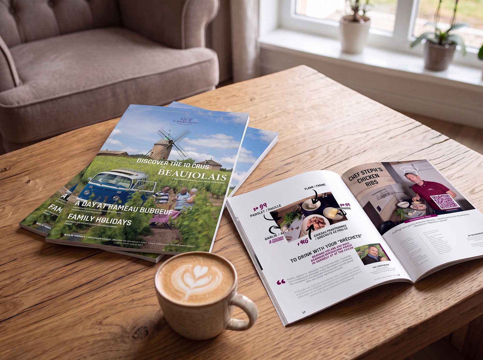 Création de brochures pour campings — Plus Près de Chez Vous